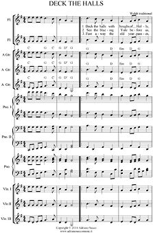 Partiture musica d'insieme